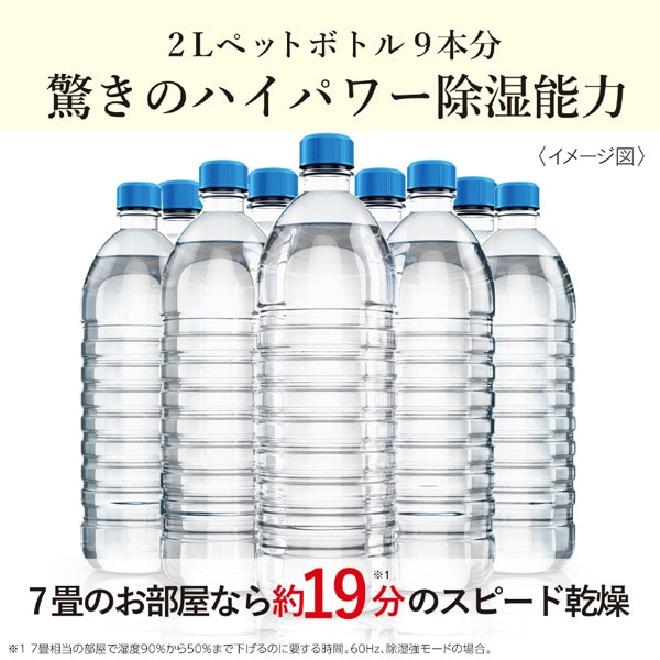 三菱電機（MITSUBISHI） 衣類乾燥除湿機 サラリPro｜MJ-P180ZX-W