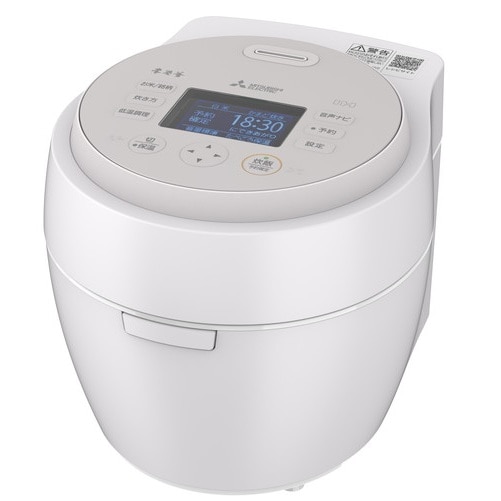 三菱電機（MITSUBISHI） IHジャー炊飯器 本炭釜 紬｜NJ-BW10J-W｜[通販