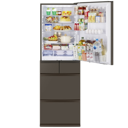 三菱電機（MITSUBISHI） 5ドア冷蔵庫 置けるスマート大容量 MDシリーズ