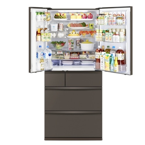 三菱電機（MITSUBISHI） 6ドア冷蔵庫 置けるスマート大容量 WXD