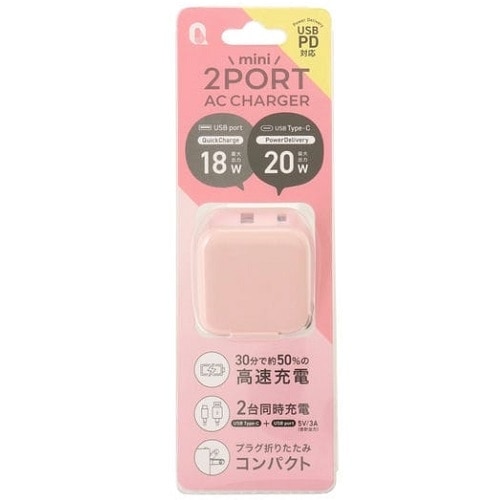 NIeBgXgWp 20W PDΉ mini USB-A/Type-C ACA_v^ QU-028PK