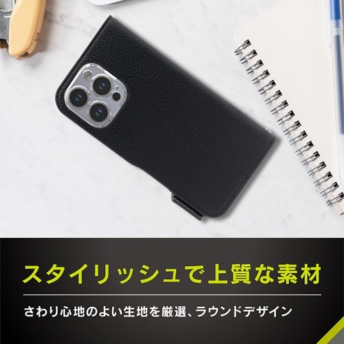 gjeB iPhone 16 Pro [FlipNote] ϏՌtbvm[gP[X TR-IP24M3-FN-SHPK