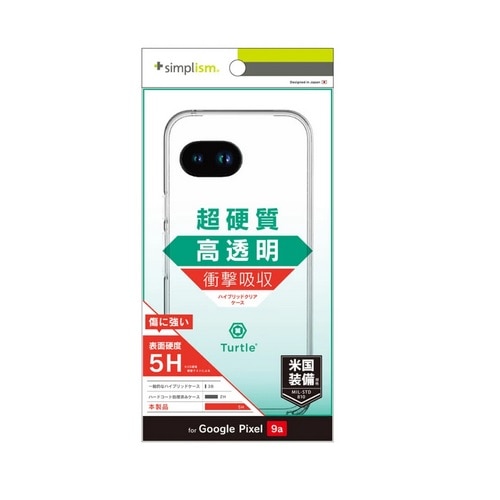 gjeB Google Pixel 9aΉ [Turtle] nCubhP[X TR-PX259A-TT-CL