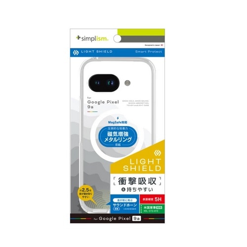 gjeB Google Pixel 9aΉ [LIGHT SHIELD] nCubhP[X TR-PX259A-LDMS-CLWT