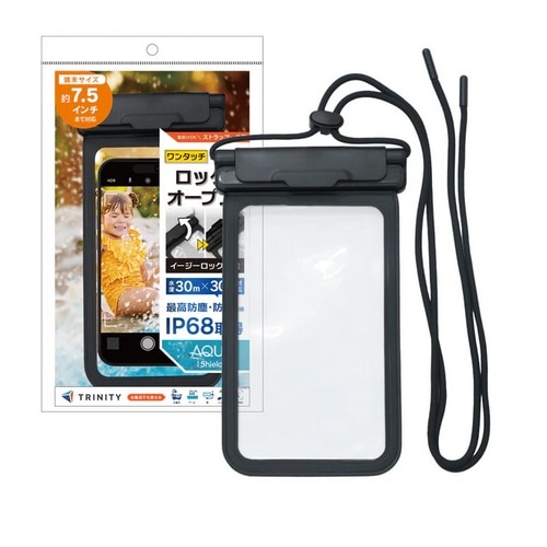 �g���j�e�B&nbsp;�X�}�[�g�t�H���p�h���P�[�X�iAQUA Shield�j&nbsp;TR-WPC-EL-BK