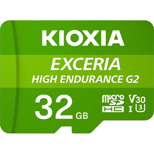 KIOXIA�i�L�I�N�V�A�j&nbsp;EXCERIA HIGH ENDURANCE G2 ���ϋv microSDHC UHS-I�������J�[�h&nbsp;KEMU-B032G