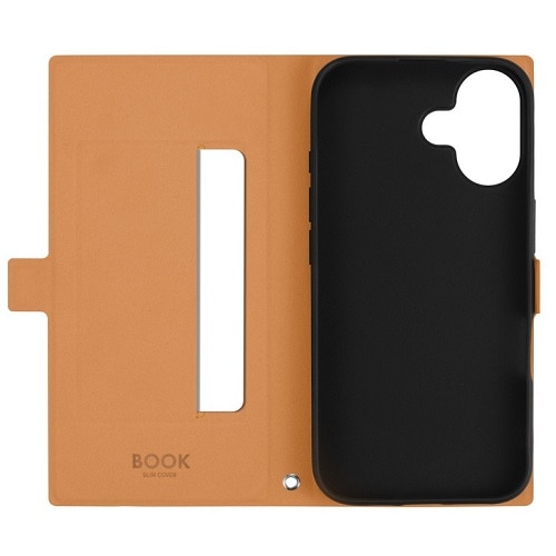 lr\[VY iPhone 16 ^EyPUU[蒠P[X uBOOK SLIMLITEv LN-IM24BSLCA