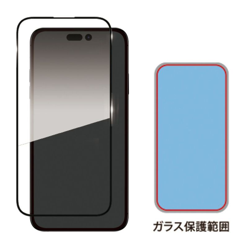 Deff iPhone 16 Prop tیKXtB@SUPER TOUGH GLASS DG-IP24MPM3SF