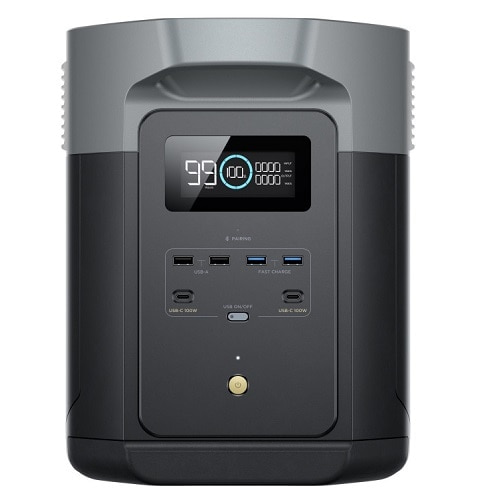 ほぼ未使用品】EcoFlow エコフロー デルタ2 純正ケース付き