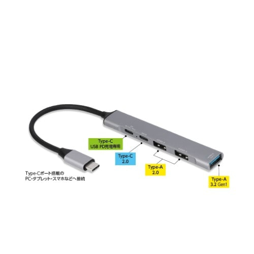 iJoV PDΉUSB3.2 gen1+2.0 4|[gA~nu UH-C3384GY