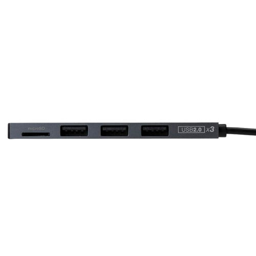 iJoV A~ɔUSBnu STIXV[Y USB2.0 3|[g+SDJ[h[_[C^[ COM-2MSD083GY