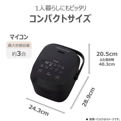 東芝（TOSHIBA） マイコン炊飯器｜RC-5AMX(W)｜[通販]ケーズデンキ