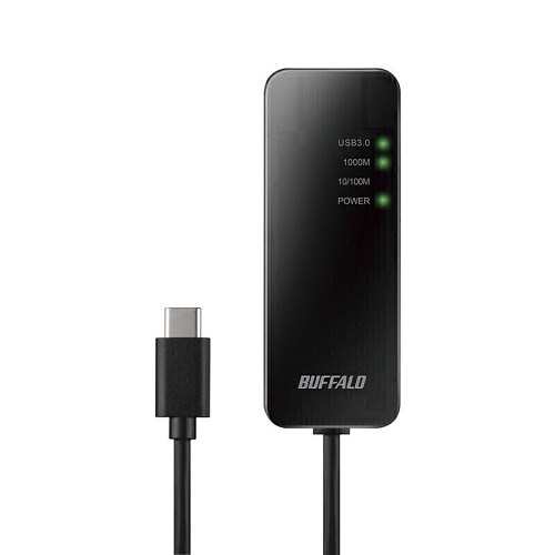 obt@[iBuffaloj LANA_v^[@USB Type-CΉf@LUA5-U3-CGTEV[Y LUA5-U3-CGTE-BK
