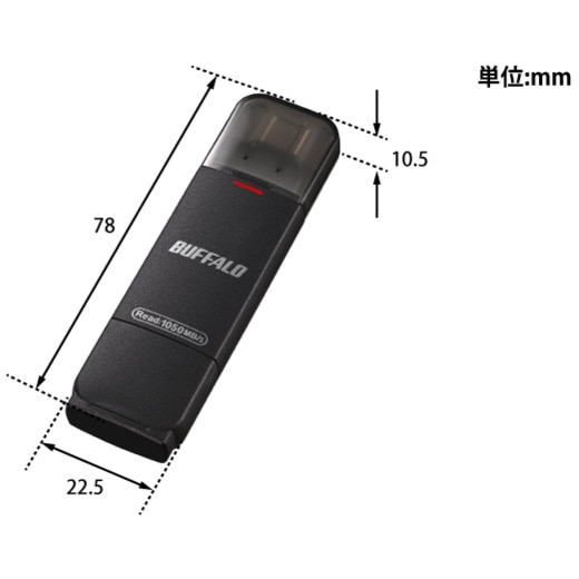 obt@[iBuffaloj XeBbN^SSD@SSD-SDHU3V[Y@2TB SSD-SDH2.0U3-BA