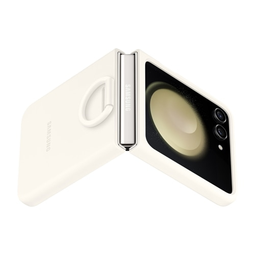 SAMSUNGiTXj Z Flip5 Silicone Case with Ring EF-PF731TUEGJP