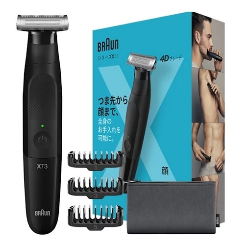 BRAUN（ブラウン） ボディ＆フェイスグルーマー PRO X｜XT3000-C