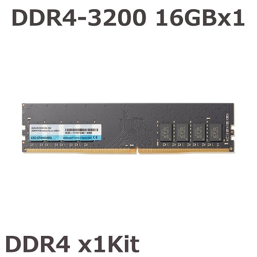 CFD̔ Standard DDR4-3200 fXNgbvp 1g 16GB D4U3200CS-16G