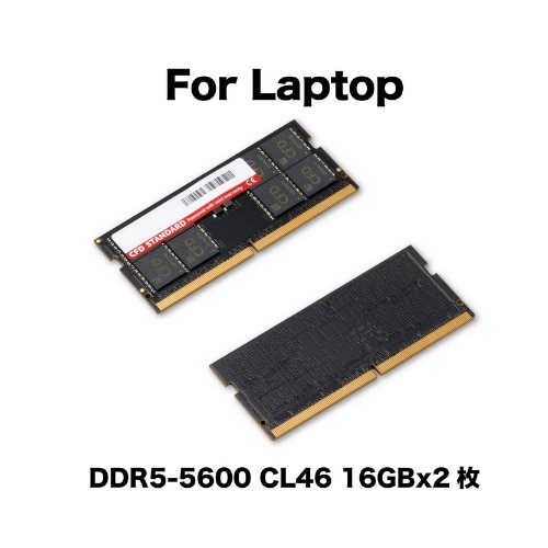 CFD̔ DDR5-5600 m[gp (16GBx2g) W5N5600CS-16GC46