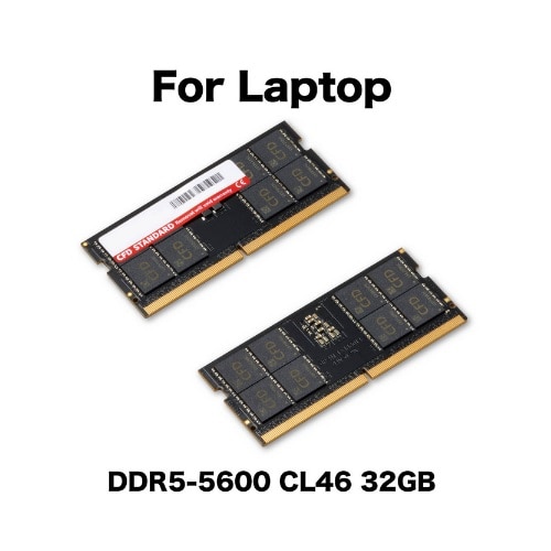CFD̔ DDR5-5600 m[gp (32GBx1g) D5N5600CS-32GC46