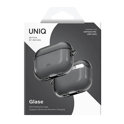 UNIQ（ユニーク） AirPods Pro 3用ケース Glase Protective Clear Case
