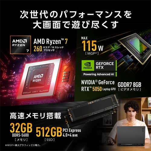 ASUSiGCX[Xj 18^Q[~Om[gp\R@ASUS TUF Gaming A18 FA808UH FA808UH-R7R5050