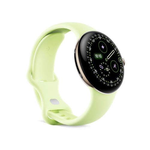 GoogleiO[Oj PixelWatch4 41mmChampagne Gold /Lemongrass GA06002-US