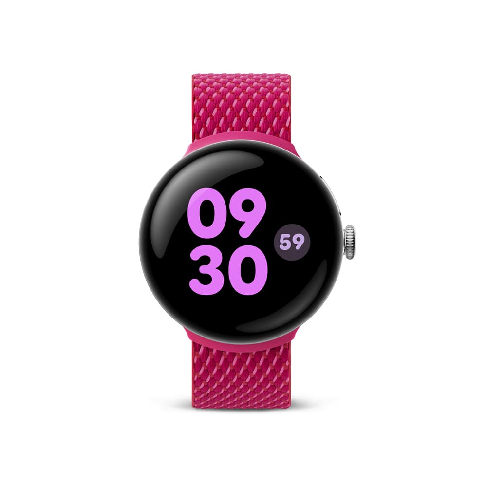 Google�i�O�[�O���j&nbsp;Google Pixel Watch(41 mm)�E�[�u���o���h Hibiscus �����T�C�Y&nbsp;GA11675-WW