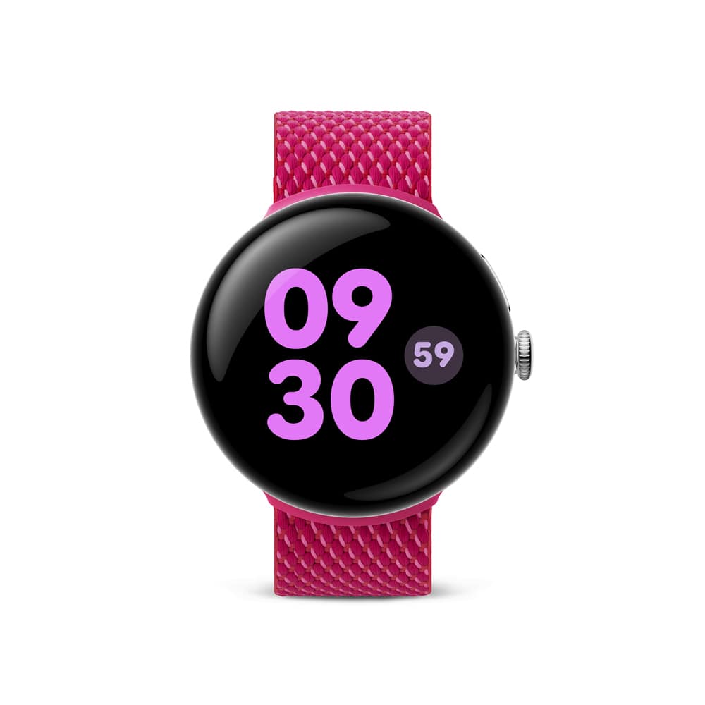 Google�i�O�[�O���j&nbsp;Google Pixel Watch(45 mm)�E�[�u���o���h Hibiscus �����T�C�Y&nbsp;GA11629-WW
