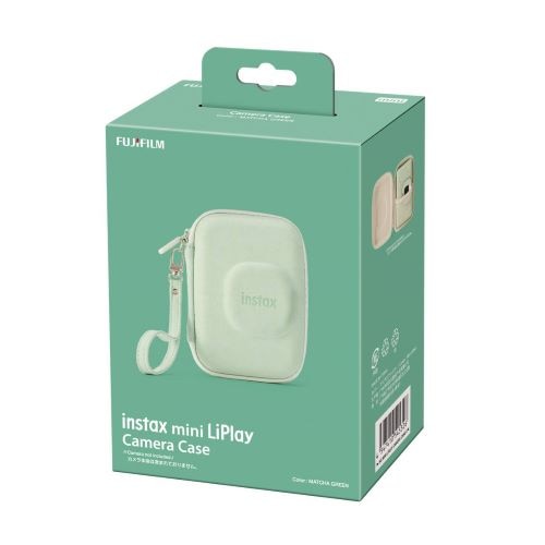 FUJIFILM（フジフイルム） チェキ LiPlay用カメラケース｜instax mini LiPlay カメラケース  GREEN｜[通販]ケーズデンキ