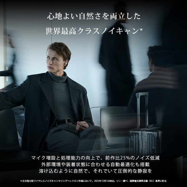 SONY�i�\�j�[�j&nbsp;���C�����X�m�C�Y�L�����Z�����O�X�e���I�w�b�h�Z�b�g&nbsp;WF-1000XM6 SZ