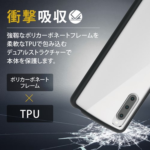GR Xperia 10 IVpTOUGH SLIM LITEP[X PM-X222TSLFCBK
