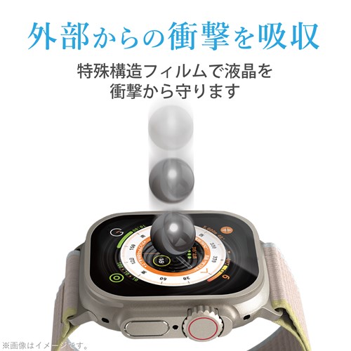GR AbvEHb` Ռz یtB 2 Apple Watch Ultra [ 49mm ] AW-22CFLAPKRG