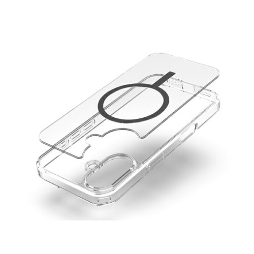 GR iPhone 16Ή nCubhP[X MAGKEEP PM-A24AMAG02BK