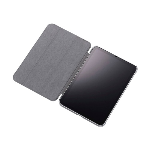 �G���R��&nbsp;iPad mini(A17 Pro) �t���b�v�P�[�X ���^�y�� �t�@�u���b�N �w�ʃN���A&nbsp;TB-A25SWVCBK