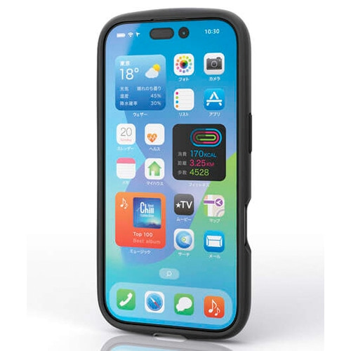 GR iPhone 17pP[X@TOUGH SLIM LITE PM-A25ATSLFCBK