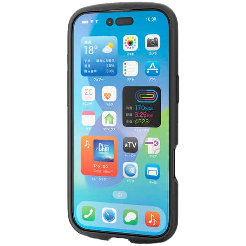 GR iPhone AirpP[X@TOUGH SLIM LITE PM-A25BTSLFCBK