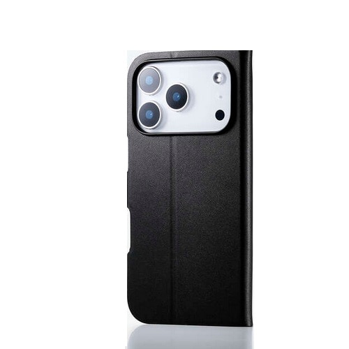 �G���R��&nbsp;iPhone 17 Pro�Ή� �蒠�^�P�[�X ���^ ���Εt&nbsp;PM-A25CPLFUBK