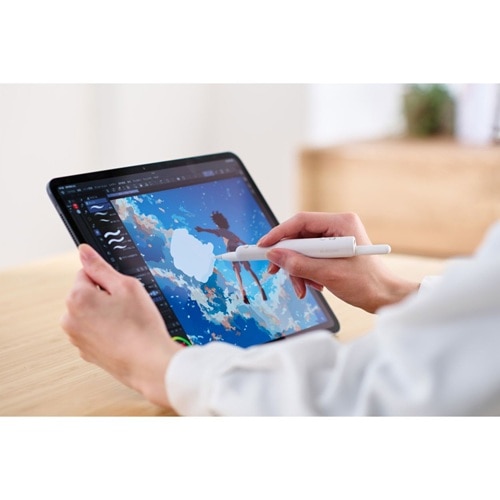 �G���R��&nbsp;Apple Pencil�p �V���[�g�J�b�g�O���b�v&nbsp;P-SCAPG01WHN