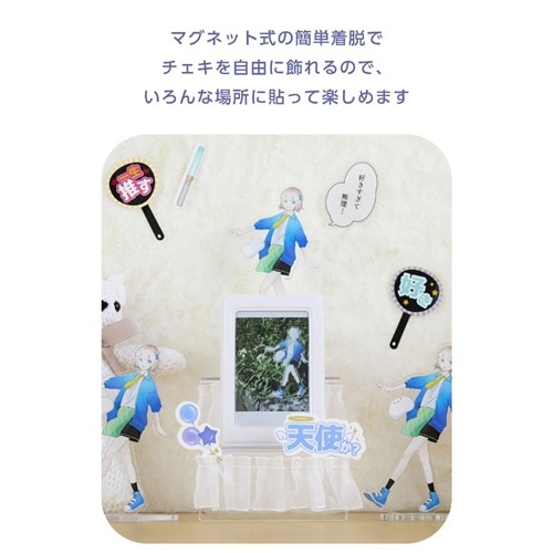 �G���R��&nbsp;instax(�`�F�L)mini film�p �}�O�l�b�g�t�H�g�t���[��&nbsp;IC-PCMGWH