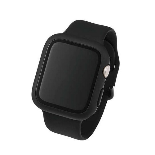 �G���R��&nbsp;Apple Watch SE(��3����) / SE(��2����) [44mm]/Apple Watch SE [44mm]�Ή� �t���J�o�[�P�[�X&nbsp;AW-25DFCGOBK