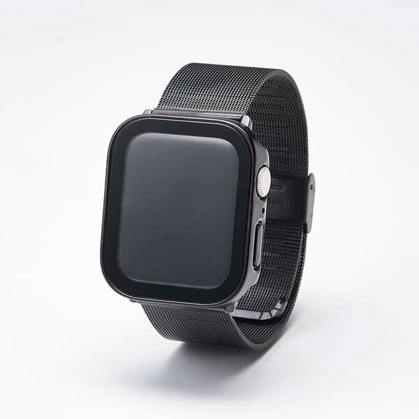 �G���R��&nbsp;Apple Watch SE(��3����) / SE(��2����) [44mm]/Apple Watch SE [44mm]�Ή� �t���J�o�[�P�[�X&nbsp;AW-25DFCGEBK