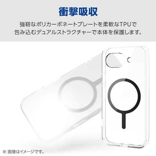 �G���R��&nbsp;Google Pixel 10a�p �n�C�u���b�h�P�[�X �Ɍ� MAGKEEP&nbsp;PM-P261MAG02BK
