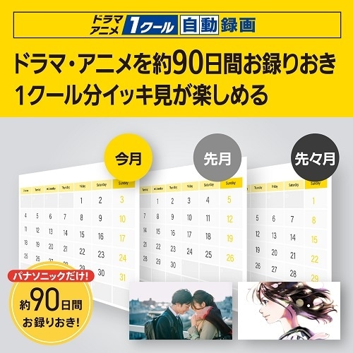 Panasonic（パナソニック） ブルーレイディスクレコーダー 4K