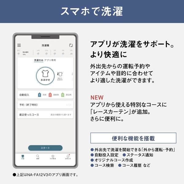 Panasonicipi\jbNj c^S@[ʏ肨͂܂łɂԂꍇ] NA-FA10K3-N