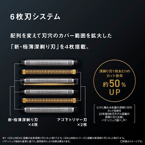 Panasonic（パナソニック） ラムダッシュPRO 6枚刃｜ES-L650U-K