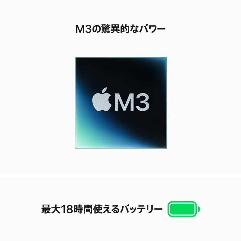 AppleiAbvj 15C`MacBook Air: 8RACPU10RAGPU𓋍ڂApple M3`bv MC9G4J/A