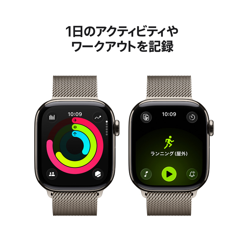 AppleiAbvj Apple Watch Series 11iGPS + Cellularfj- 42mm`^jEP[X MF8P4J/A