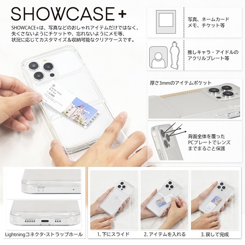 O}fB[Y SHOWCASE+ |P iPhone14/14 Pro/13/13 Pro/12/12 Prop ϏՌP[X POKE-796A