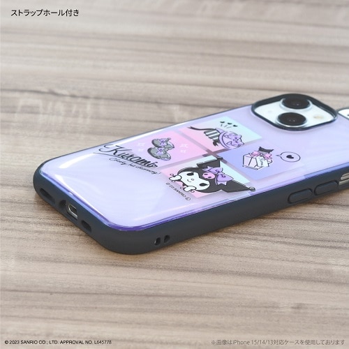 O}fB[Y TILN^[Y t[ IIIIfit Clear iPhone15 Pro ΉP[X SANG-374HG