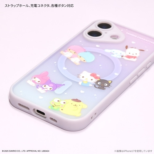 �O���}���f�B�[�Y&nbsp;�T�����I�L�����N�^�[�Y IIIIfit �v�����v�t���[�� iPhone17 Pro MagSafe �Ή� �P�[�X&nbsp;SANG-584MX